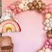 Фольгированная фигура Радуга Boho 91 см