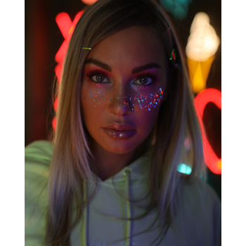Переводные тату-веснушки Neon splash