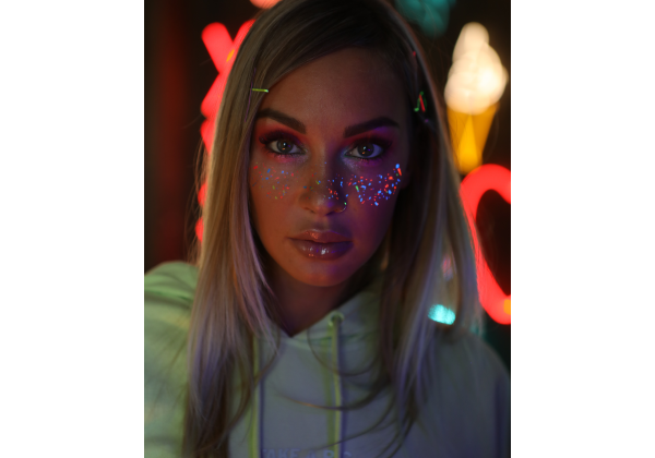 Переводные тату-веснушки Neon splash