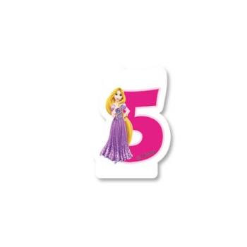 Свеча цифра 5 Принцесса