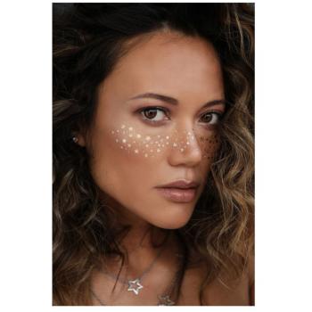 Переводные тату-веснушки Gold Stars (для двух нанесений)