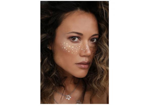 Переводные тату-веснушки Gold Stars (для двух нанесений)