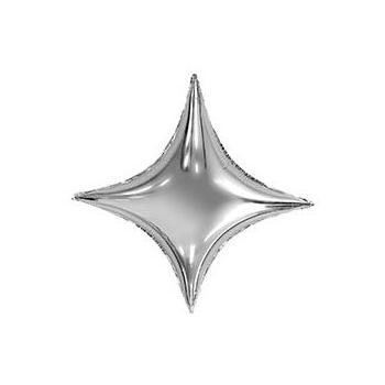 ЗВЕЗДА 4х-конечная Silver 94 см