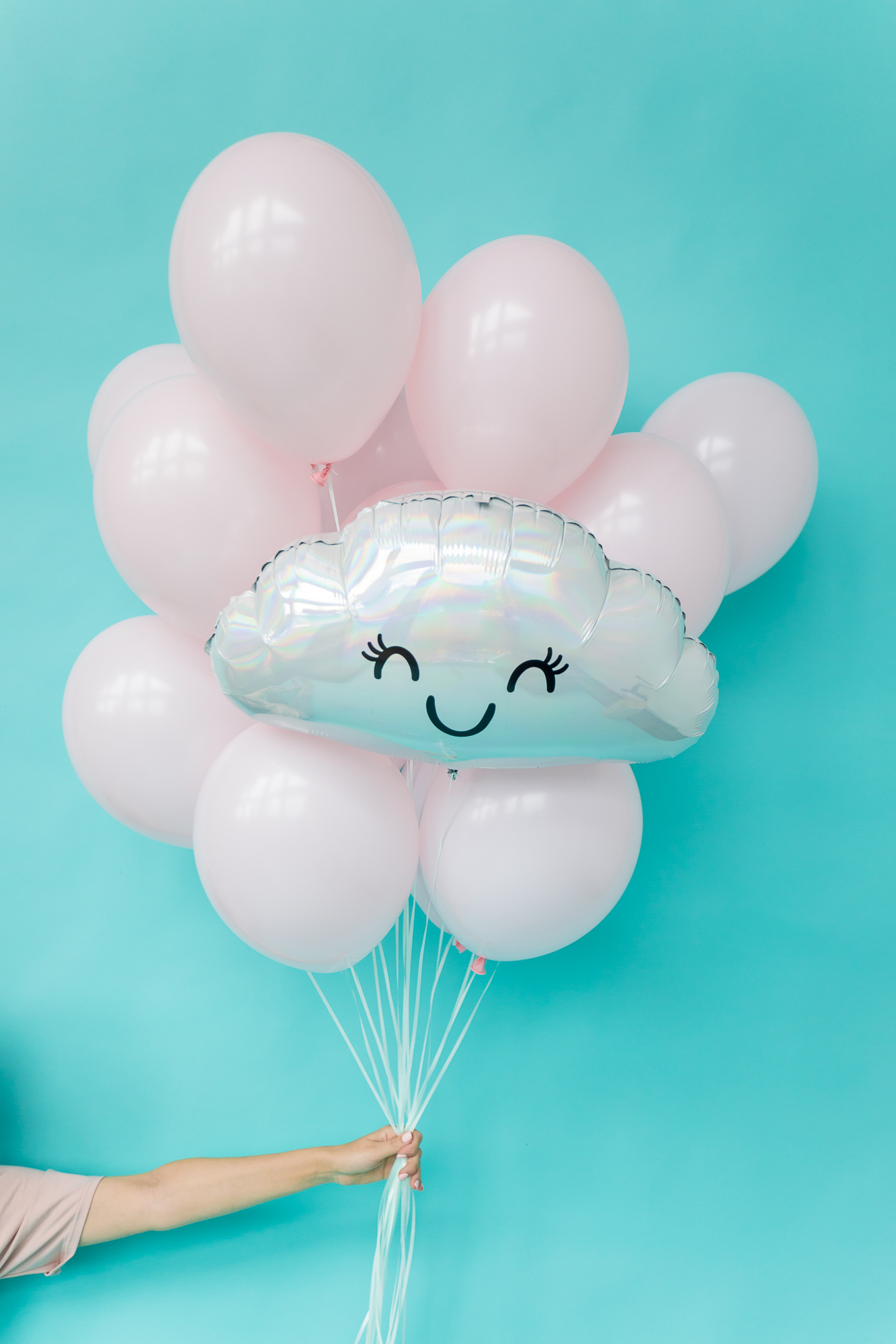 Облако из воздушных шаров