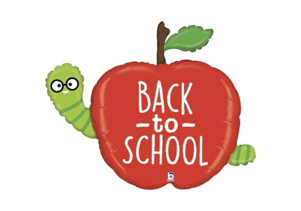 Шар яблоко Back to school