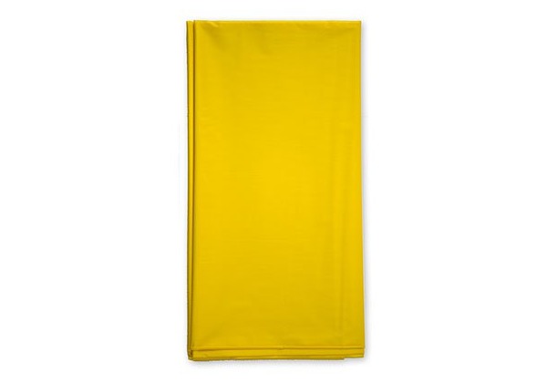 Скатерть п/э желтая1.4 х 2.75 м