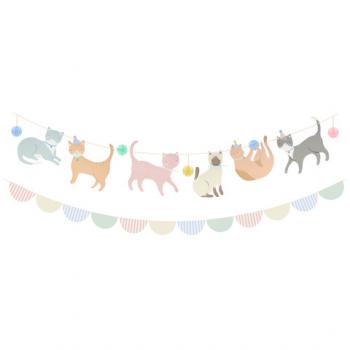 Гирлянда Милые котята Meri Meri