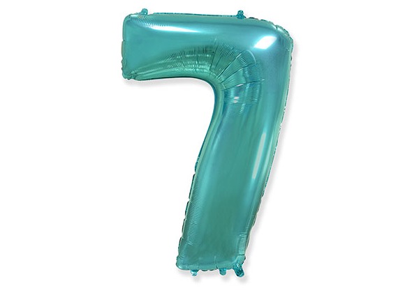 Шар Цифра 7 Тиффани