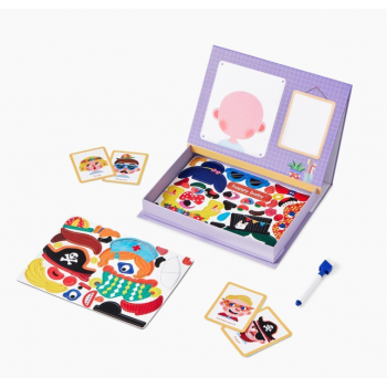 Игрушка: магнитный пазл HAPPY FACES
