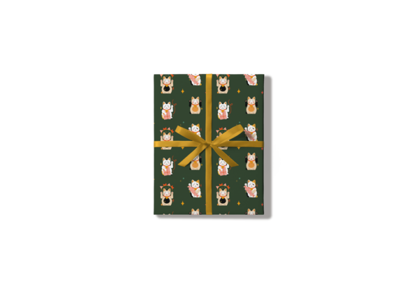 Упаковочная бумага Lucky Cats 98*68