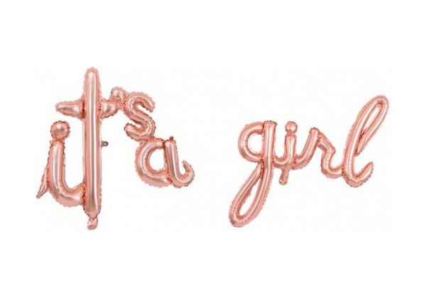 Шар-надпись It s a Girl, 41 см