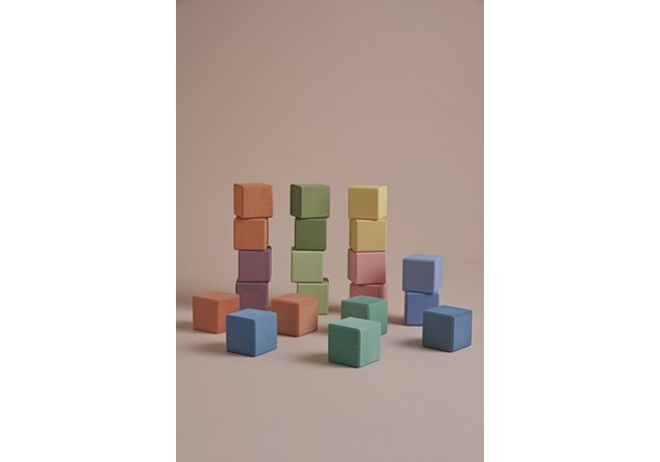 КУБИКИ EARTH PASTEL, 20 ШТ