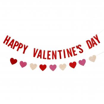 Гирлянда Happy Valentines Day 1,8 м
