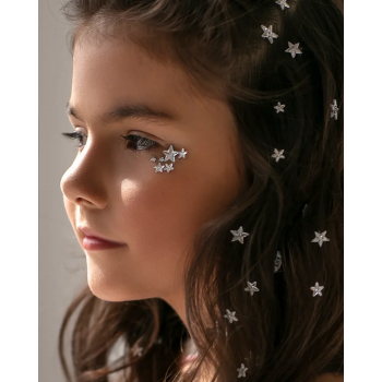 Кристаллы на клейком слое CRYSTAL Pure gold stars