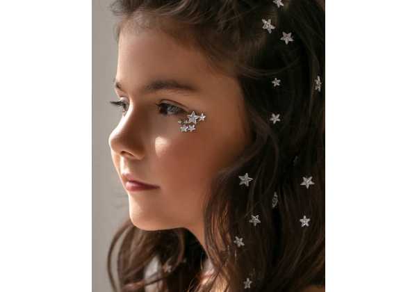 Кристаллы на клейком слое CRYSTAL Pure gold stars