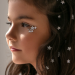 Кристаллы на клейком слое CRYSTAL Pure gold stars