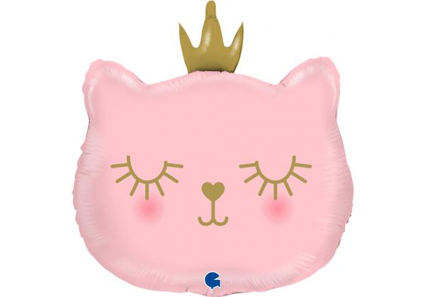 Мини шар Кошка с короной