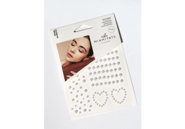 Жемчуг на клейком слое CRYSTAL Pearl in White