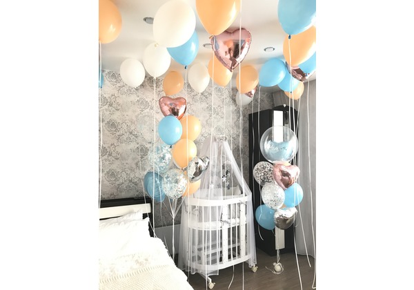 Композиция из воздушных шаров 3008