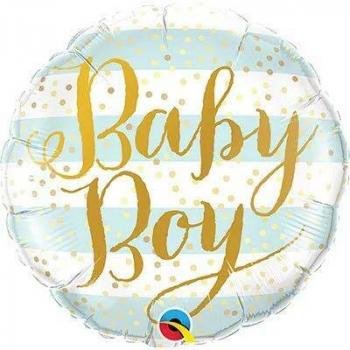 Фольгированный шар "Baby Boy" 45 см