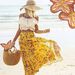 Фольгированная фигура Бабочка Boho 89 см