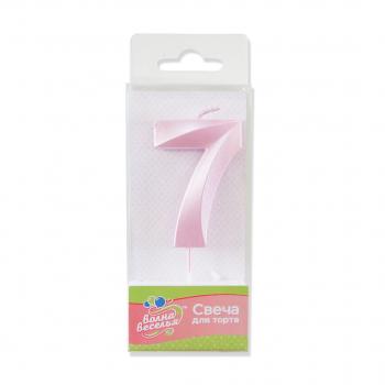 Свеча цифра "7"