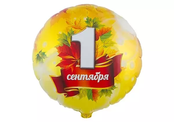 Шар Фигура 1 Сентября Листья Кленовые