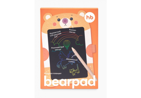 Игрушка-планшет для рисования BEARPAD