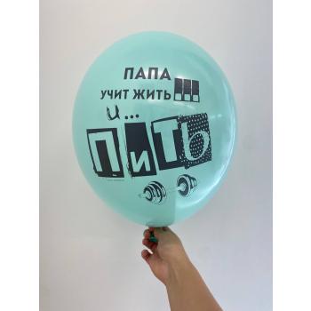 Шар папа учит жить и пить