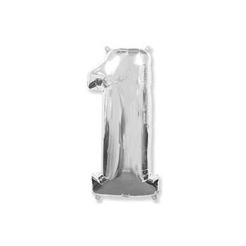 Цифра 1 Silver