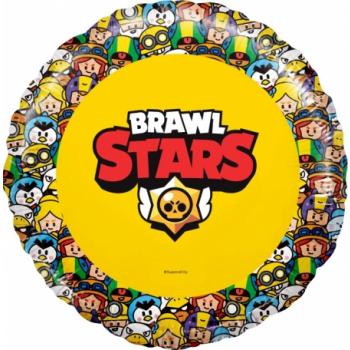Шар круг Brawl Stars желтый