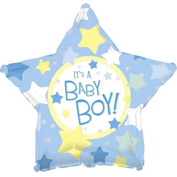 Фольгированная звезда It's a Baby Boy