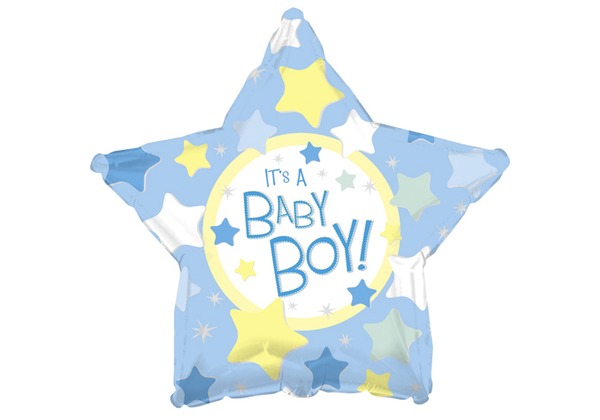 Фольгированная звезда It's a Baby Boy